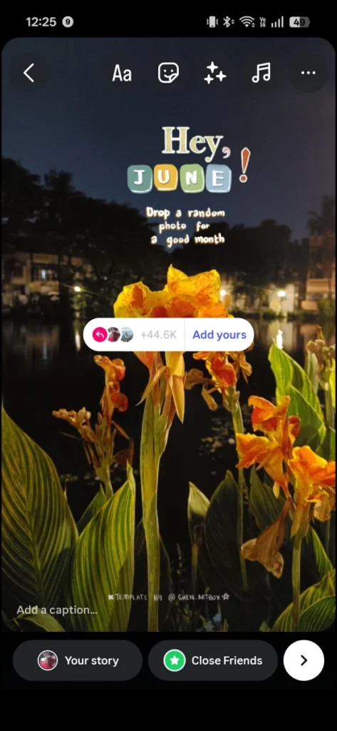 Instagram June Dump Story