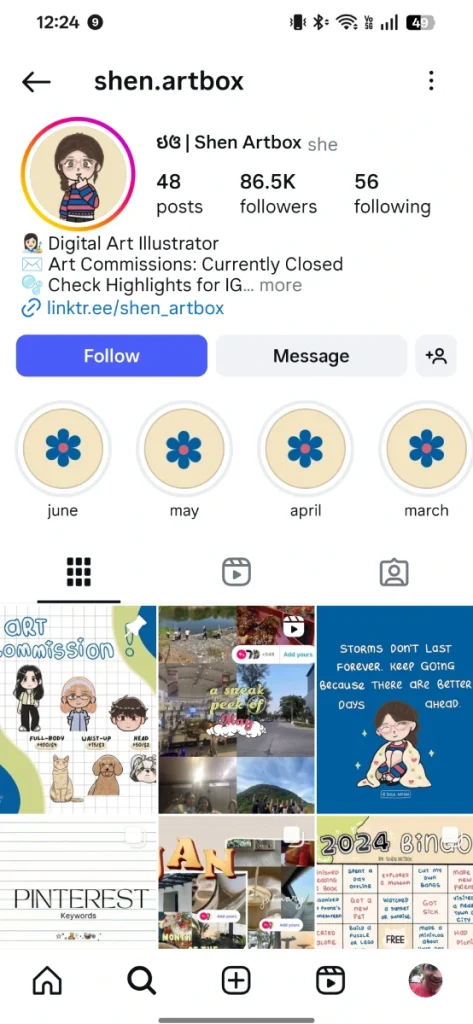 Instagram June Dump Story