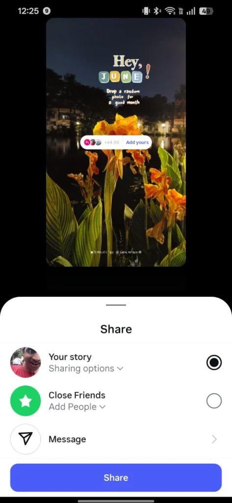 Instagram June Dump Story