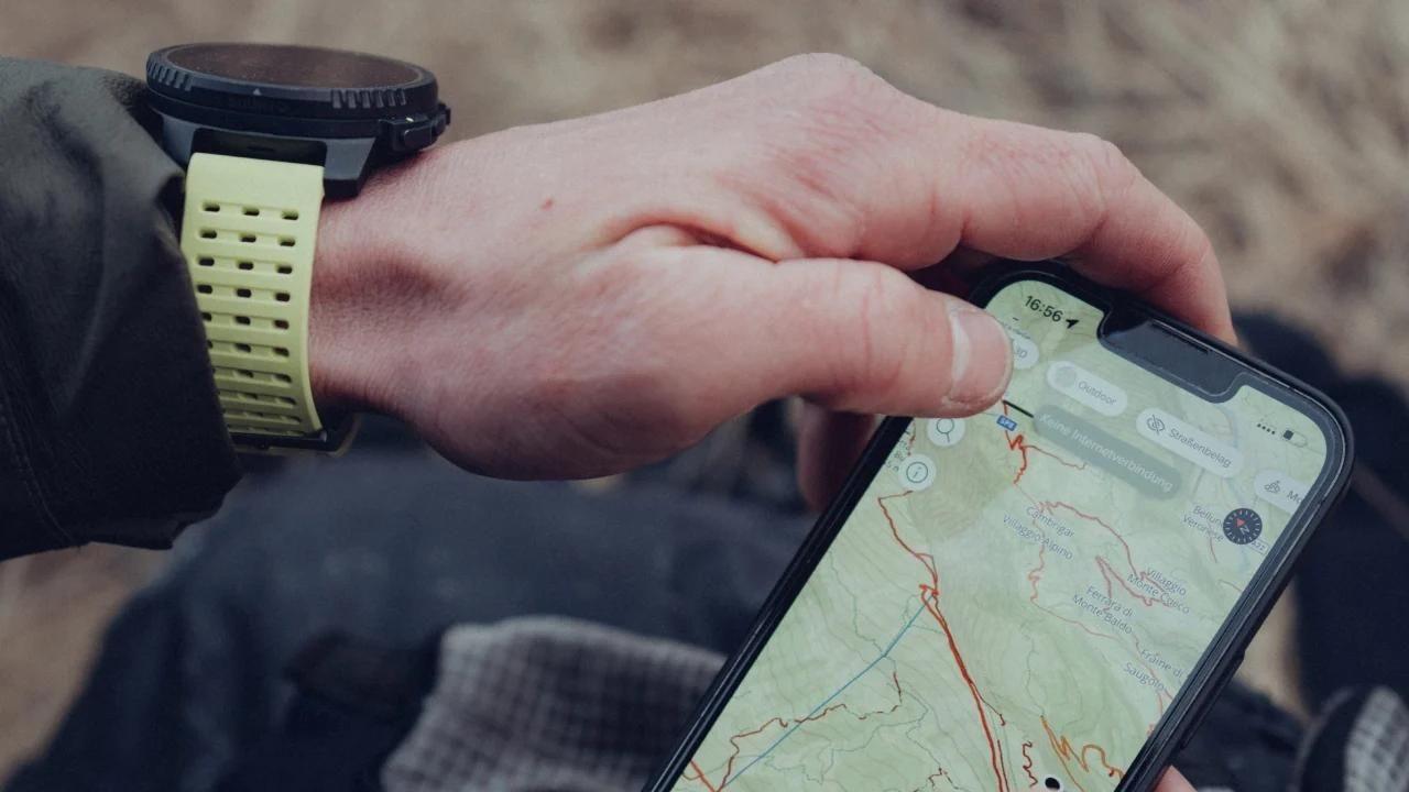 Les meilleurs montres SUUNTO pour cyclistes en 2025 3 Application SUUNTO Vertical