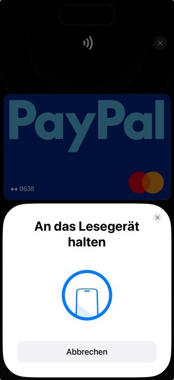 Tenez votre smartphone près du terminal