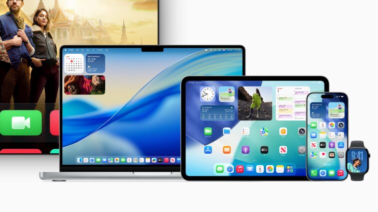 Les nouveaux systèmes d'exploitation d'Apple s'appellent iOS 26, macOS 26, watchOS 26… 1 Apples neue Betriebssysteme heißen iOS 26, macOS 26, watchOS 26…