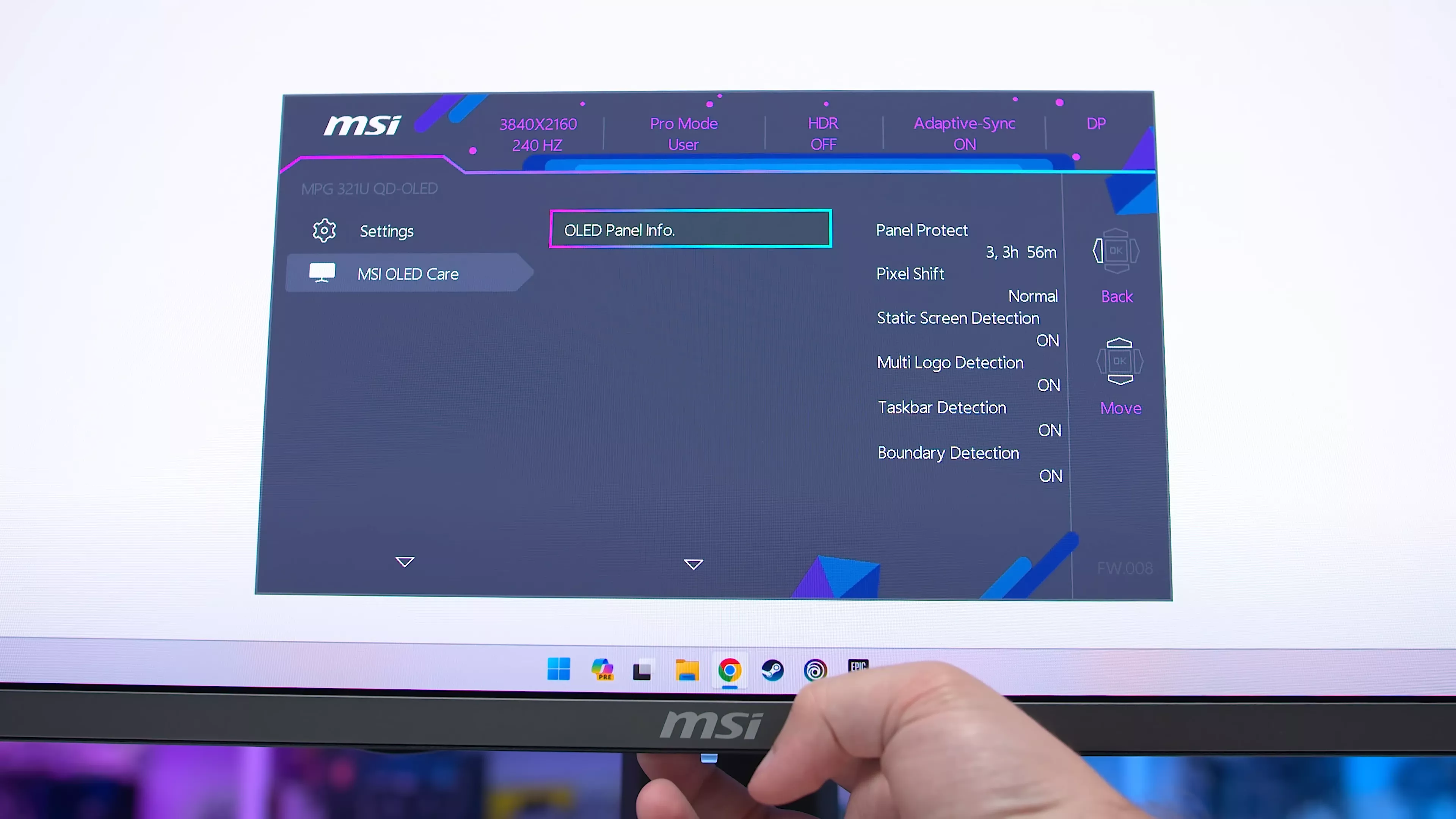 OLED et marquage burn-in : le point après 15 mois d’usage intensif 4 1749724715 460 Le Test de Retention OLED Mise a Jour de