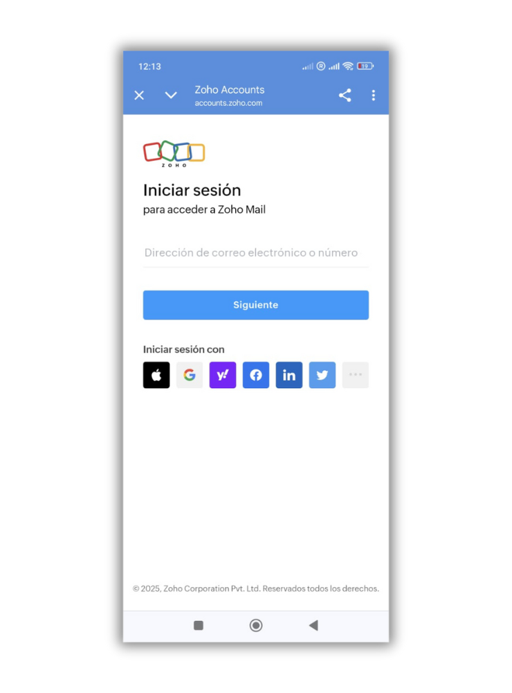 Le futur du courrier électronique sur les mobiles ne dépend pas de Gmail, ses alternatives les plus marquantes se démarquent 7 zoho mail