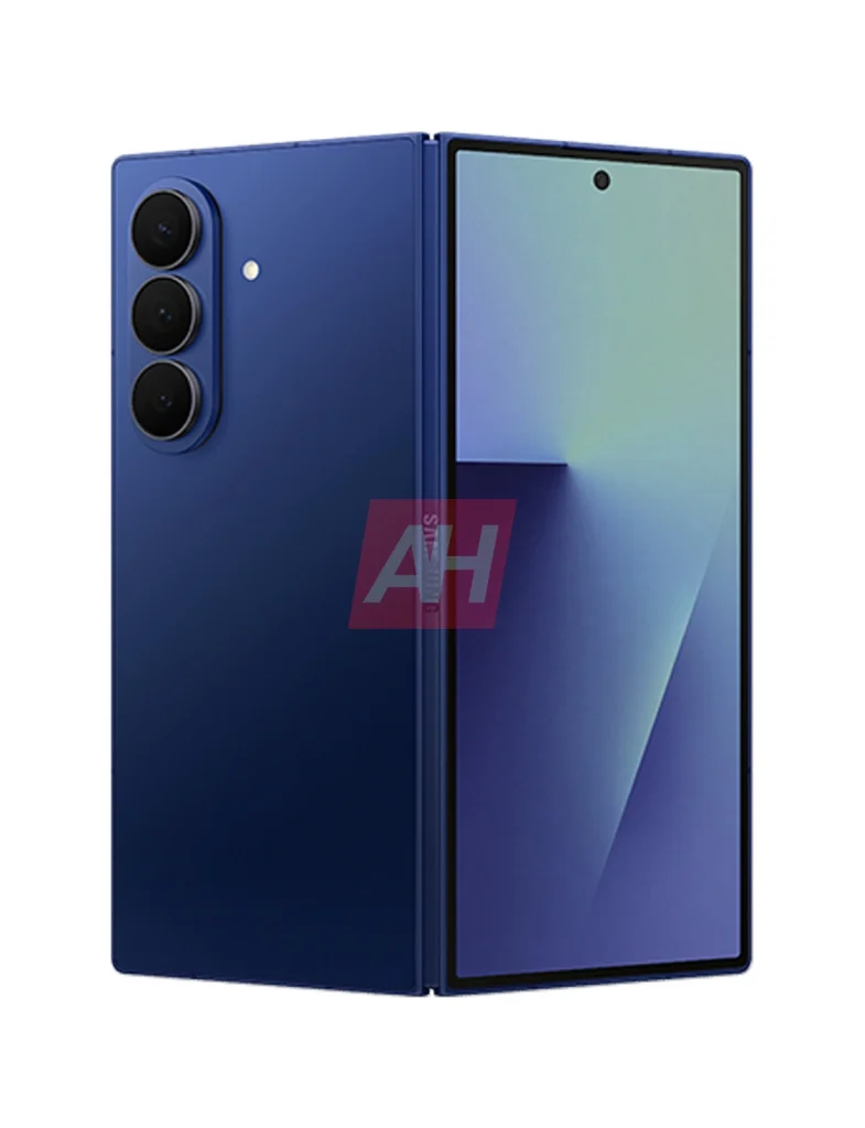 Couleur bleue du Galaxy Z Fold 7