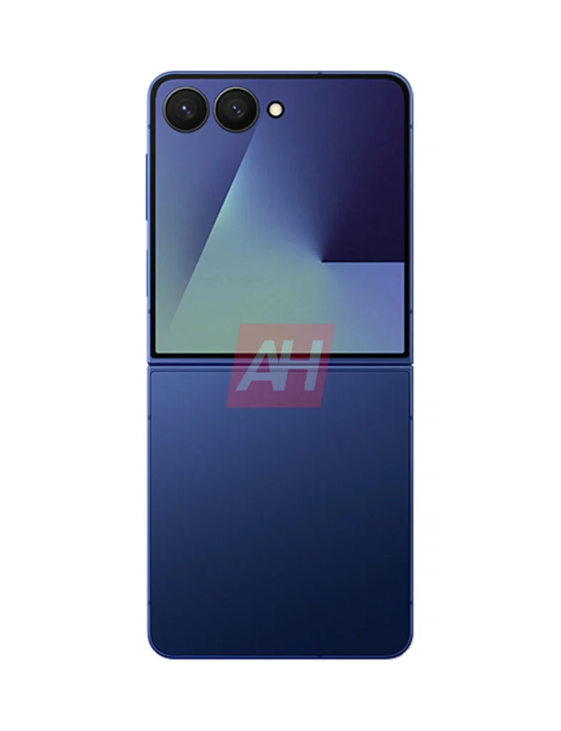 Galaxy Z Flip 7 en couleur bleue