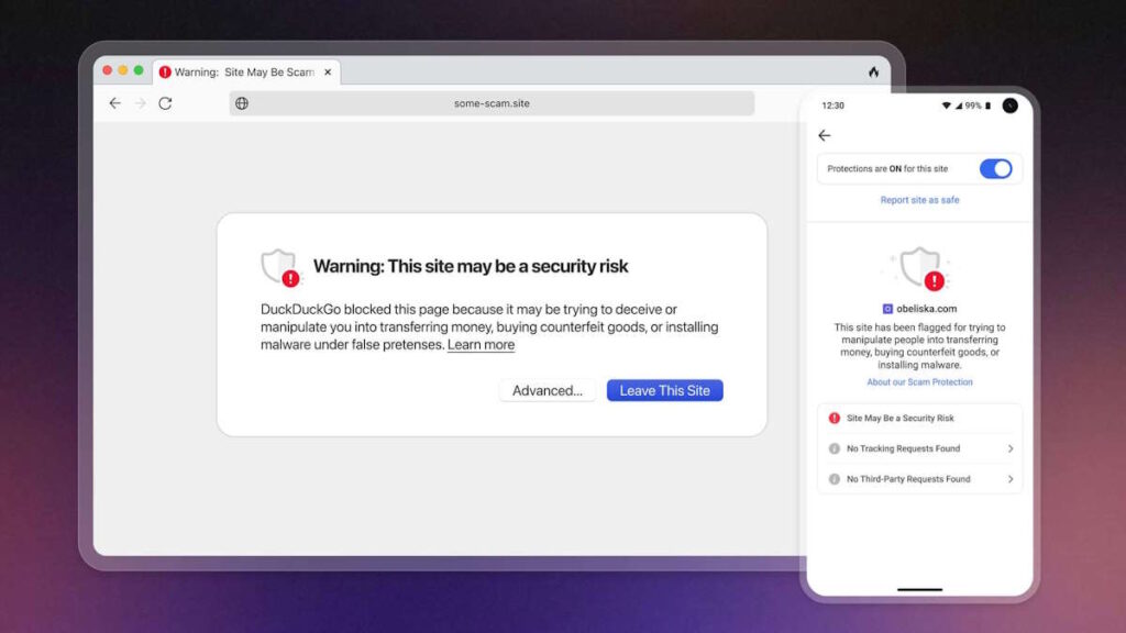 DuckDuckGo devient encore plus sûr ! Le navigateur offre désormais une meilleure protection aux utilisateurs 4 DuckDuckGo Android browser sécurité privacité