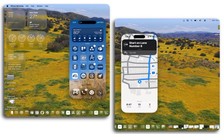 Merci à macOS Tahoe, le Mac se sent désormais plus accueillant pour les utilisateurs d'iPhone 4 Mirroring iPhone dans macOS Tahoe.