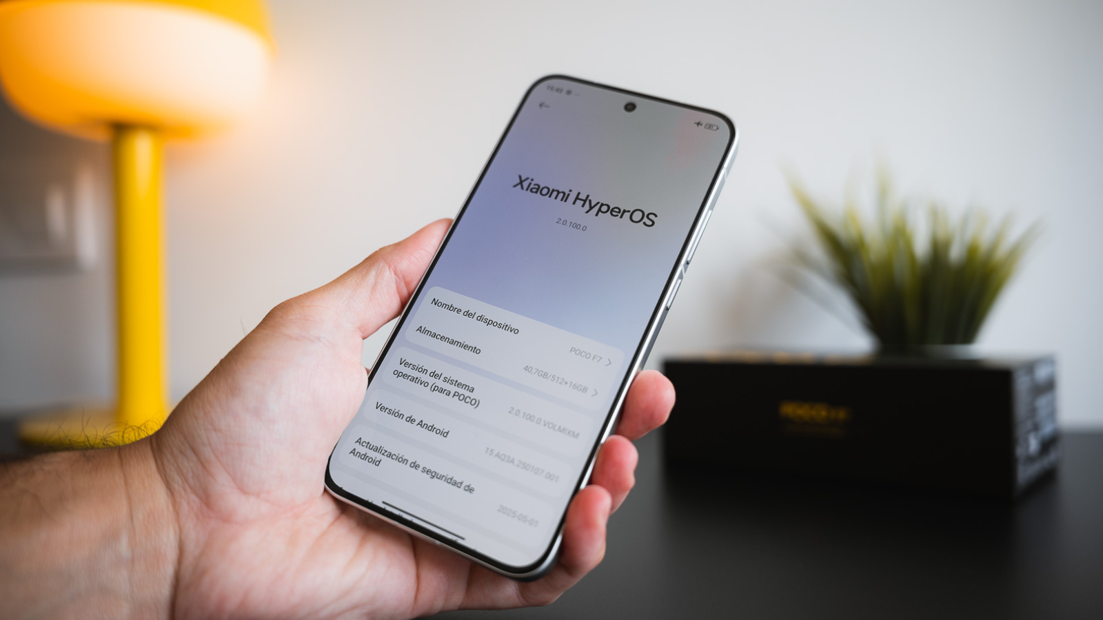 Le POCO F7 officiel : la plus grande écran de sa série avec des performances maximales 3 Nouveau POCO F7 annoncé par Xiaomi