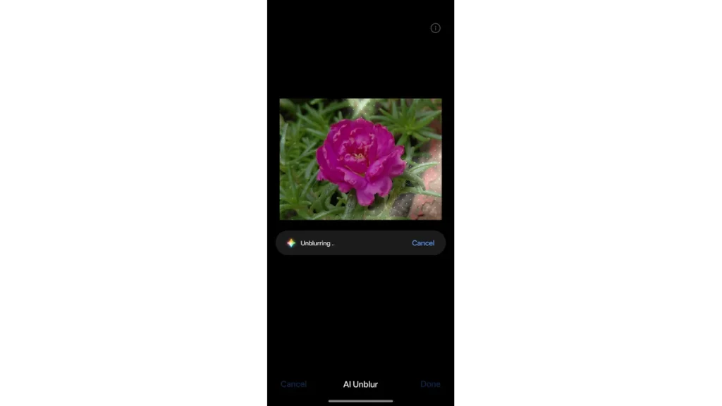 AI Unblur by OnePlus