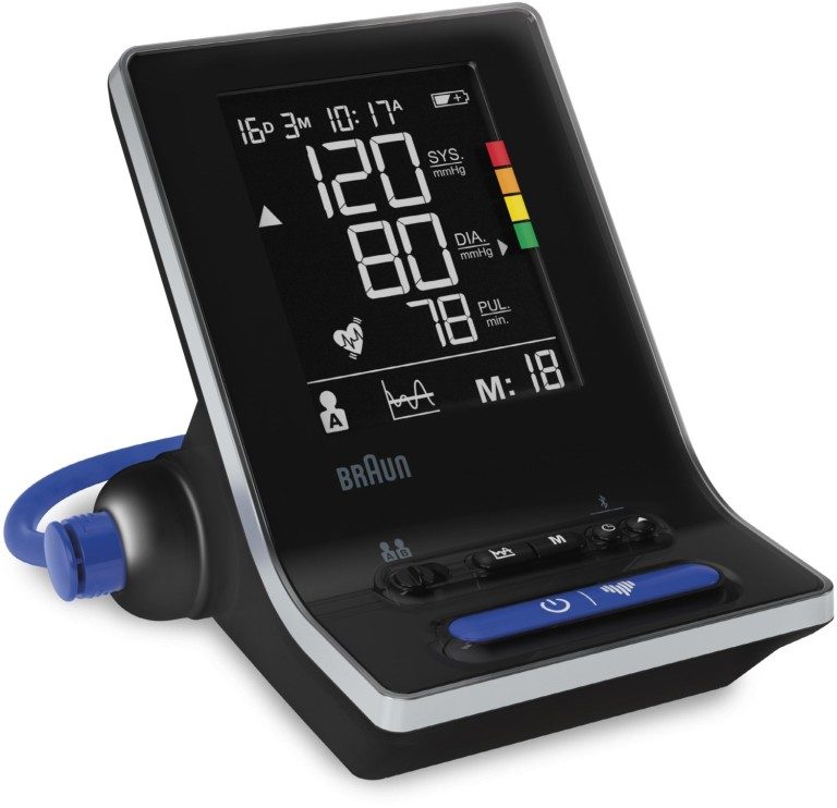 Pourquoi tu as absolument besoin d'un tensiomètre 4 La solution de Braun est intelligente et relativement bon marché. (Photo: Braun)