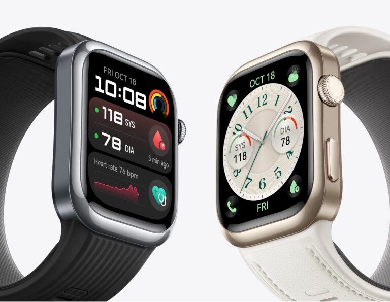 Pourquoi tu as absolument besoin d'un tensiomètre 5 La Huawei Watch D2 possède un bracelet avec manchon intégré pour les mesures. (Photo: Huawei)