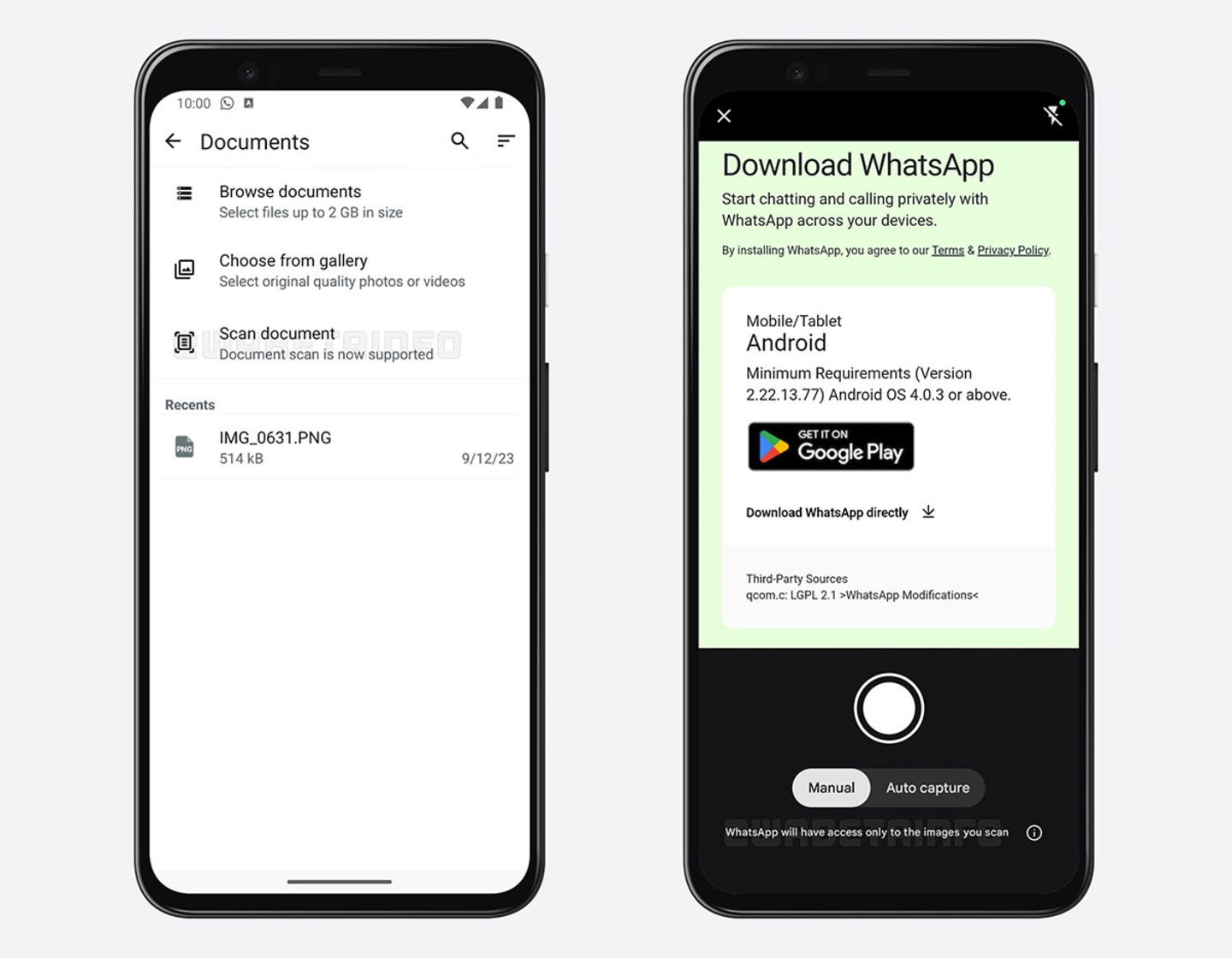 La nouvelle fonctionnalité de WhatsApp transforme ta caméra en scanner de documents 3 WhatsApp permet maintenant de scanner des documents avec la caméra de votre téléphone