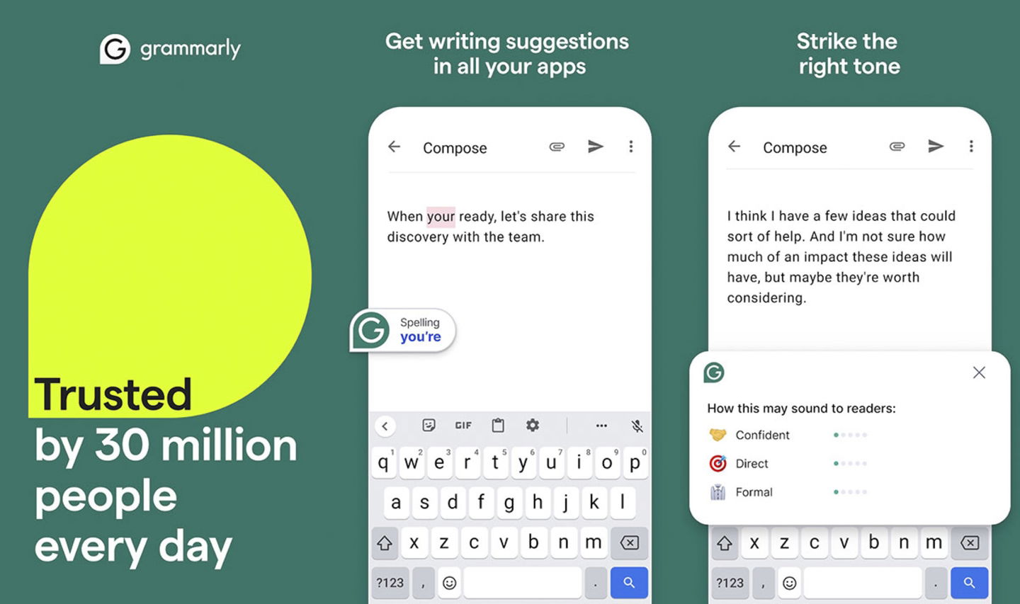 Les 10 meilleures applis pour étudier en 2025 : optimise, révise et booste tes résultats 9 Grammarly application pour étudier
