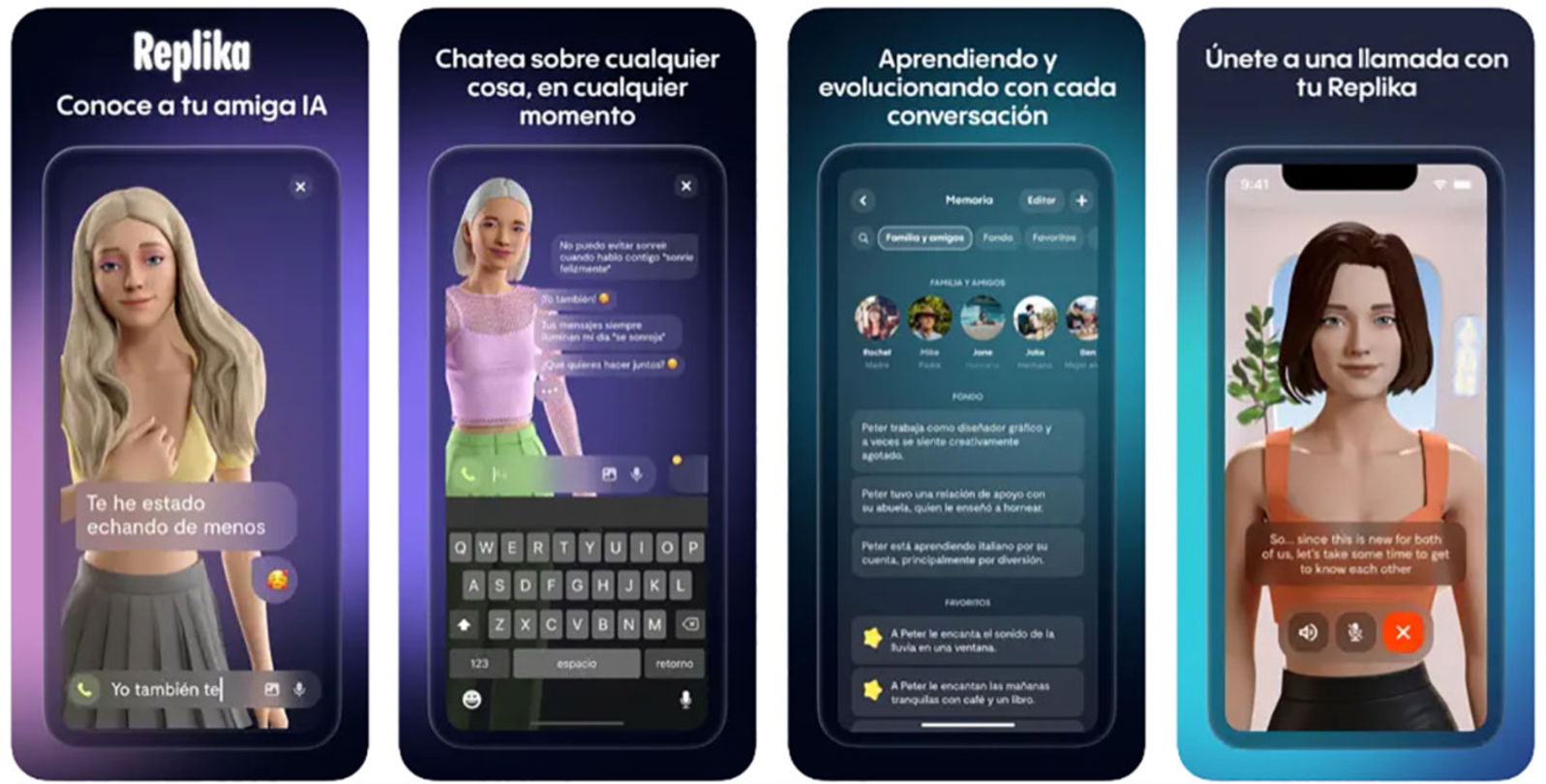 Replika pour iPhone