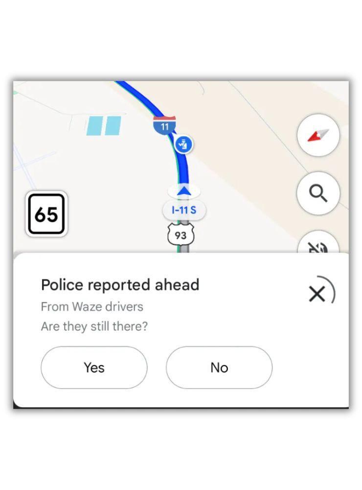 3 astuces Waze pour éviter tous les embouteillages pendant les vacances 2 Reporte Waze en Google Maps