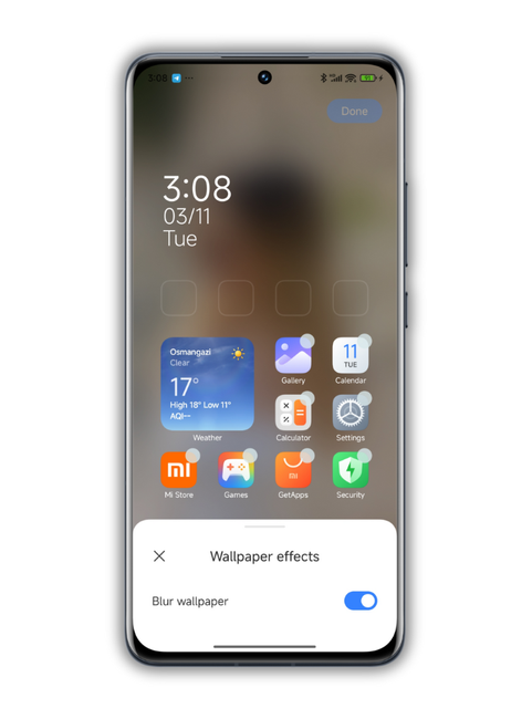 Actualisation globale chez POCO : HyperOS 2.2 révolutionne le lanceur 2 activando efecto fondo poco hyperos 2 2