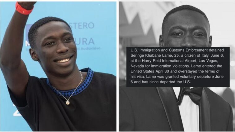 Affaire Khaby Lame : le mail qui explique son arrestation : “Il a enfreint les lois sur l’immigration” 1 Affaire Khaby Lame : le mail qui explique son arrestation : “Il a enfreint les lois sur l’immigration”