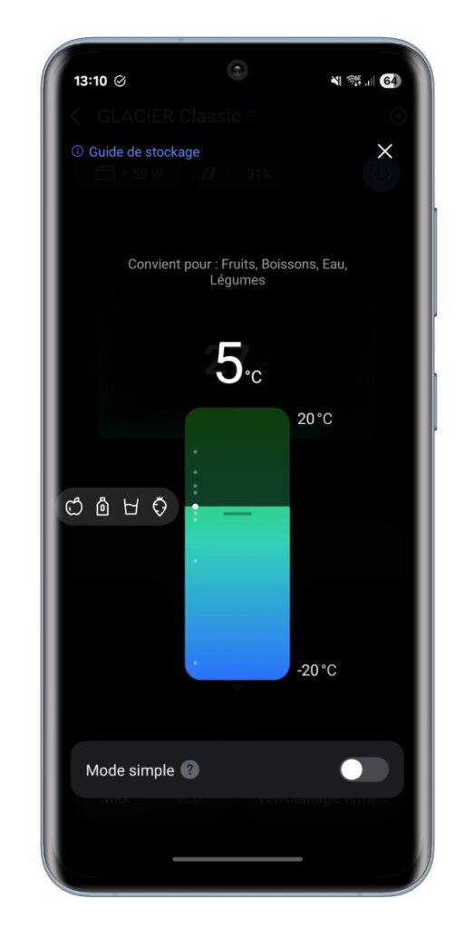 Ecoflow Glacier Classic Test Review Glaciere Portable App Application Mobile Netcost (9)