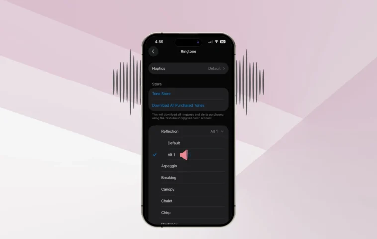 Est-ce la sonnerie par défaut de l'iPhone 17 ? Téléchargez "Reflection Alt 1" d'iOS 26 ! 1 Est-ce la sonnerie par défaut de l'iPhone 17 ? Téléchargez "Reflection Alt 1" d'iOS 26 !
