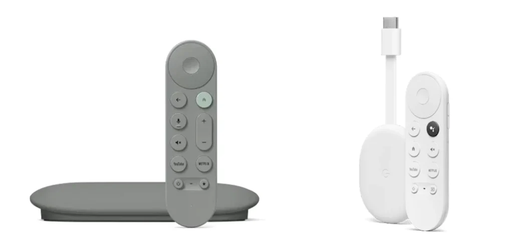 Comparaison Google TV Streamer et Chromecast