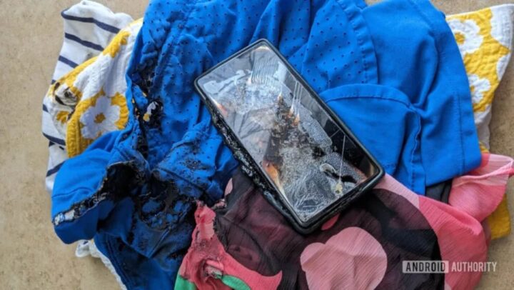 Google Pixel 6a endommagé à cause de la surchauffe de la batterie