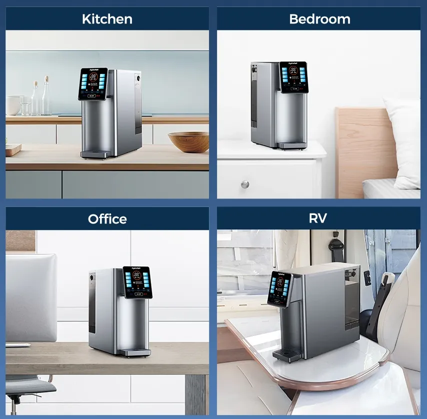 Hydrofast W100 : Enfin le purificateur d'eau qu'on attendait dans notre cuisine 4 Hydrofast W100 Place