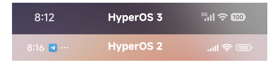 HyperOS 3.0 va changer votre Xiaomi tel que vous le connaissez jusqu'à présent 2 icônes HyperOS 3