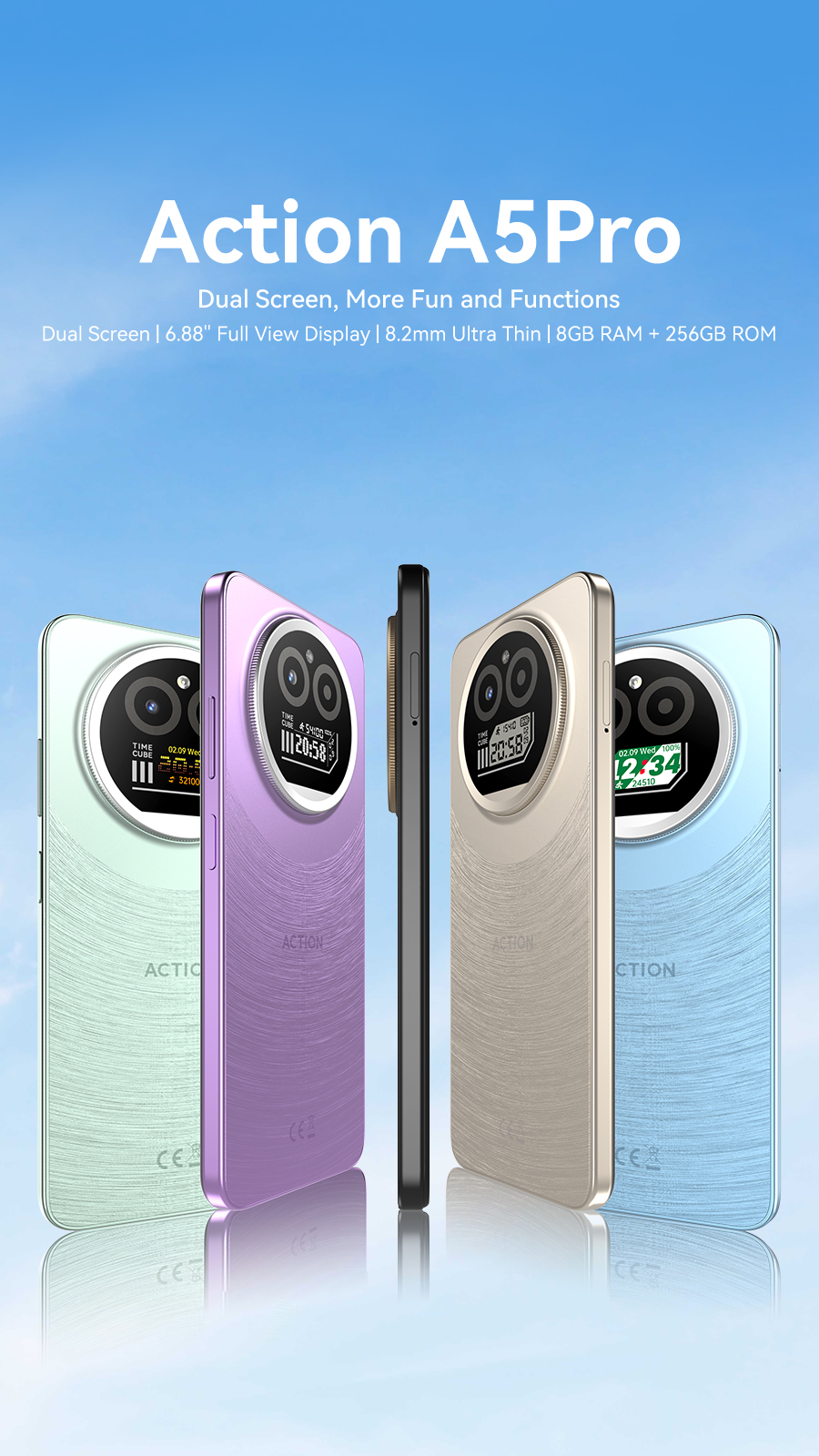 IIIF150 lance une nouvelle gamme de produits : ACTION – avec un premier modèle à 89 euros* 4 Iiif150 Action A5pro.jpg Smartphone