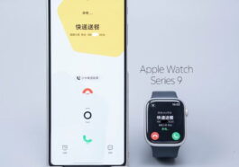 Vivo X Fold 5 connecté à un Apple Watch Series 9