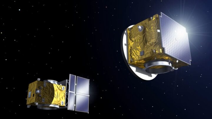 L'ESA a révélé des images des tout premiers éclipses solaires artificielles dans l'espace ! 2 Deux satellites de la mission Proba-3 de l'ESA