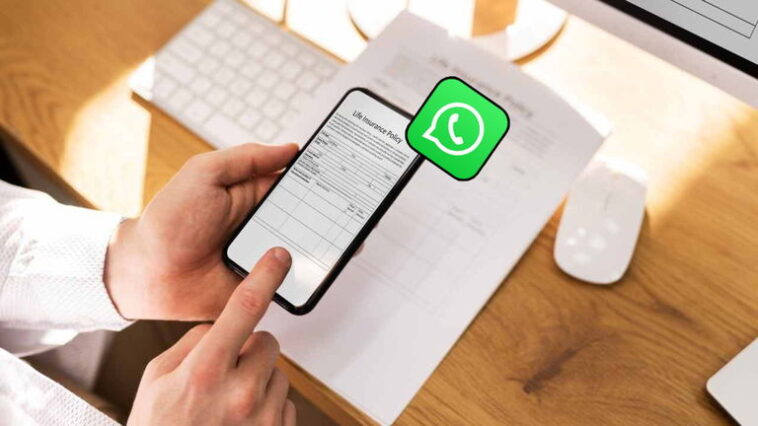 La nouvelle fonctionnalité de WhatsApp transforme ta caméra en scanner de documents 1 La nouvelle fonctionnalité de WhatsApp transforme votre appareil photo en un scanner de documents