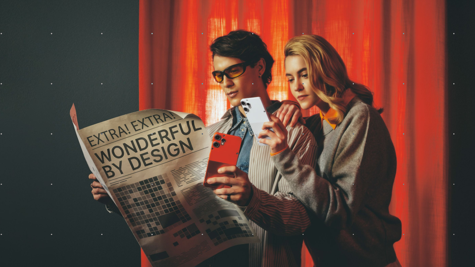 Le design des mobiles de Nothing plaît à tous, mais convainc peu 2 Jeunes avec des mobiles Nothing