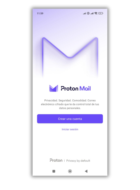 Le futur du courrier électronique sur les mobiles ne dépend pas de Gmail, ses alternatives les plus marquantes se démarquent 2 app correo electronico proton