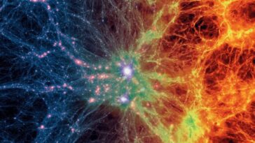 Le mystère de la matière "manquante" de l'Univers pourrait enfin être résolu : découvrez où elle se cache 6 Illustrazione dei filamenti di gas intergalattico dove si nasconderebbe la materia "mancante" / Credit: Illustris Collaboration/Illustris Simulation