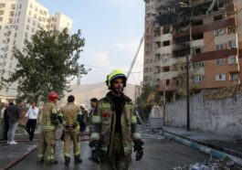 Un bâtiment de Téhéran bombardé par Israël
