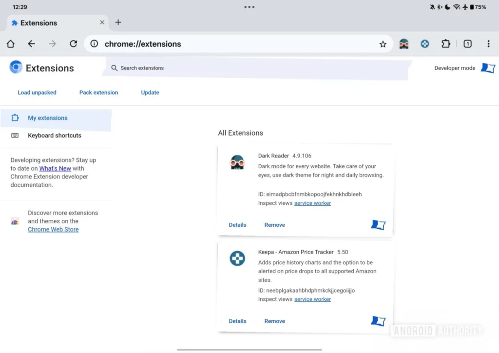 Les extensions arrivent bientôt sur Chrome pour Android ! Google y travaille déjà 3 Chrome Android extensions Google