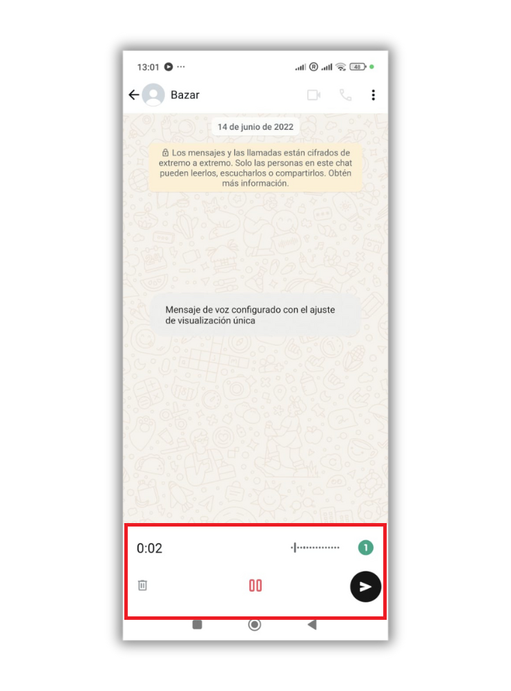 Les meilleures fonctionnalités de WhatsApp pour envoyer des audios 100% privés 2 envoyer audios temporales whatsapp