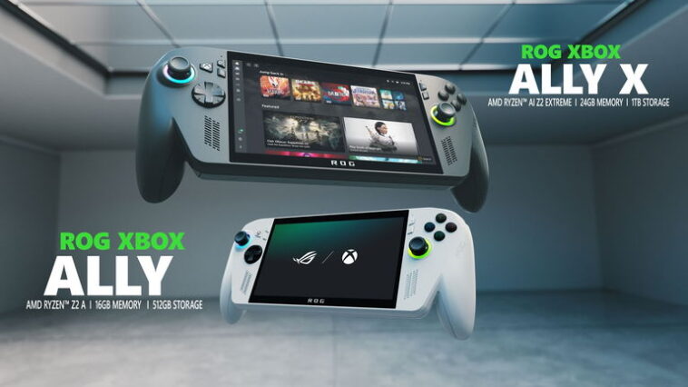 Microsoft a sa réponse à la Nintendo Switch 2 : la nouvelle ASUS ROG Xbox Ally avec Windows 11 1 Microsoft a désormais son alternative à la Nintendo Switch 2 : voici la nouvelle ASUS ROG Xbox Ally avec Windows 11