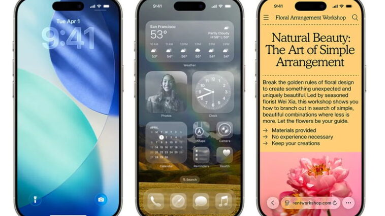 Microsoft se moque d'Apple avec son nouveau design iOS ! 1 Microsoft se moque d'Apple pour le nouveau design d'iOS