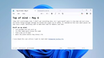 Notepad s'enrichit : mise en gras, italique et prise en charge du Markdown ! 17 Notepad S'enrichit : Mise En Gras, Italique Et Prise En