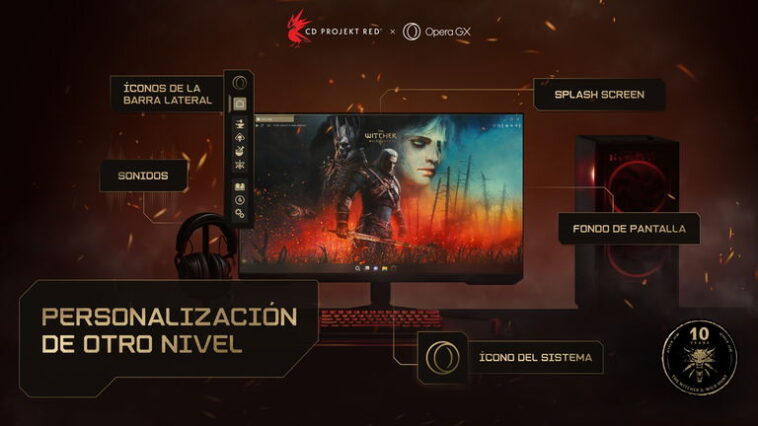 Opera GX dévoile un nouveau design pour célébrer les 10 ans de The Witcher 3 : Wild Hunt 1 Opera GX lance un nouveau paquet de design pour le navigateur en hommage au dixième anniversaire de The Witcher 3: Wild Hunt