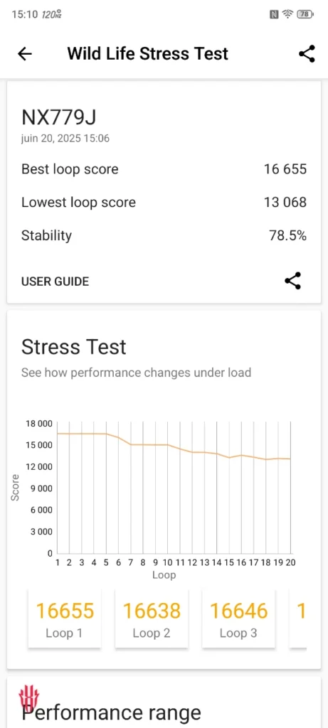 REDMAGIC 10 Air en TEST: Smartphone Gaming le plus fin au bon rapport qualité/prix 30 Redmagic 10 Air Nubia Gaming Phone Review Test Benchmark Netcost (3)