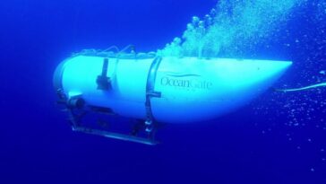 Titan : comment les passagers du submersible implosé ont-ils péri et que sont devenus leurs corps 18 Le Titan de OceanGate, le sous-marin implosé l'11 juin 2023 dans les profondeurs de l'océan Atlantique lors d'une expédition touristique vers l'épave du Titanic / Crédit : Netflix/OceanGate