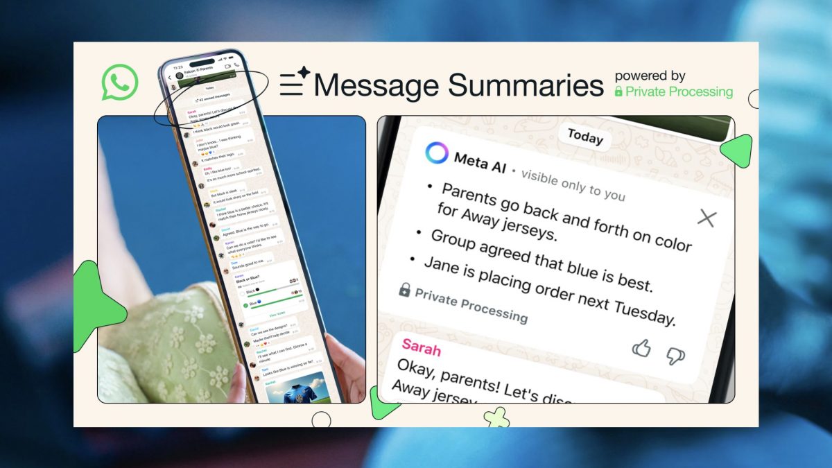 WhatsApp lance un bouton pour résumer les conversations trop longues : comment activer les résumés de messages 2 Image