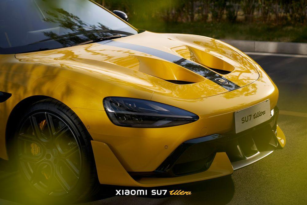 Xiaomi SU7 Ultra arrive sur les consoles PlayStation 2 Le véhicule Xiaomi SU7 Ultra dans Gran Turismo 7