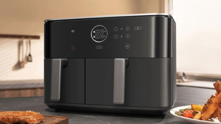 Xiaomi révolutionne votre cuisine : cuisinez deux plats à la fois avec sa nouvelle friteuse à air 1 Xiaomi modernise votre cuisine : cette nouvelle friteuse à air vous permet de cuisiner deux plats en même temps