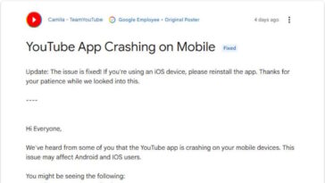 YouTube demande la réinstallation de son application sur iPhone ! Découvrez ce qui se passe 13 YouTube demande la réinstallation de son application sur iPhone ! Découvrez ce qui se passe
