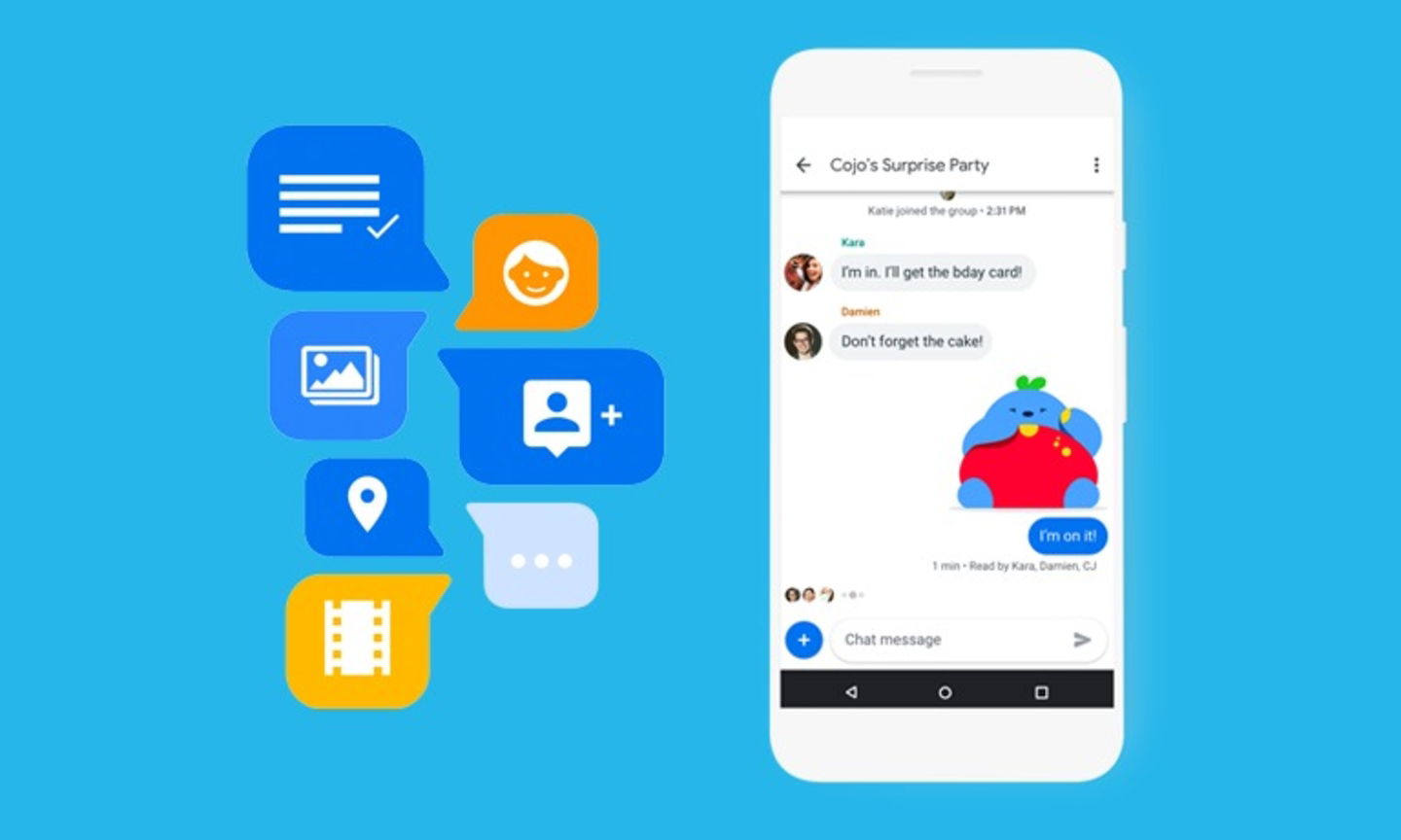 Messagerie RCS de Google