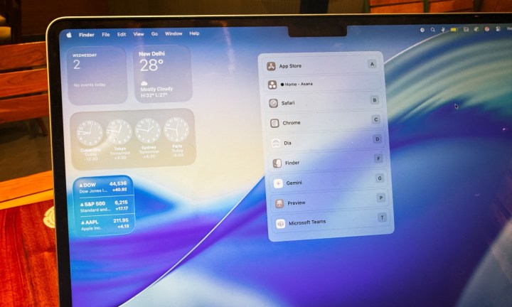 Dory : une application Mac élégante qui rend le changement d'applications amusant 3 Utilisation de l'outil d'alternance Dory sur un MacBook Air.